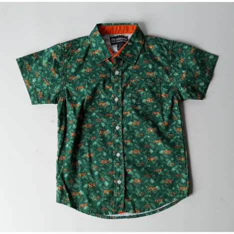 Boy's Clothing Set - T-shirt + Shirt and Trouser - 3pcs
