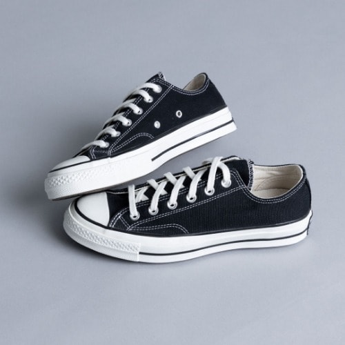Low Top Black All Star Sneaker