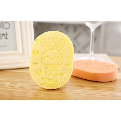 Two Sets Of Exfoliating Facial Sponge