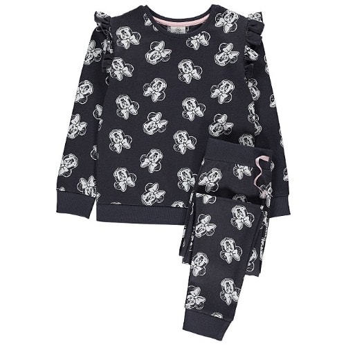 Disney Minnie Mouse Dark Grey Sweatshirt And Joggers Set