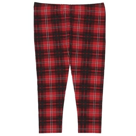 Toddler Girls All Over Plaid Print Legging