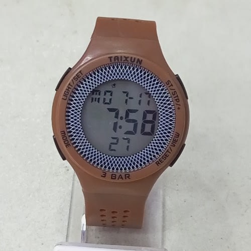 Cool Digital Wristwatch - Brown