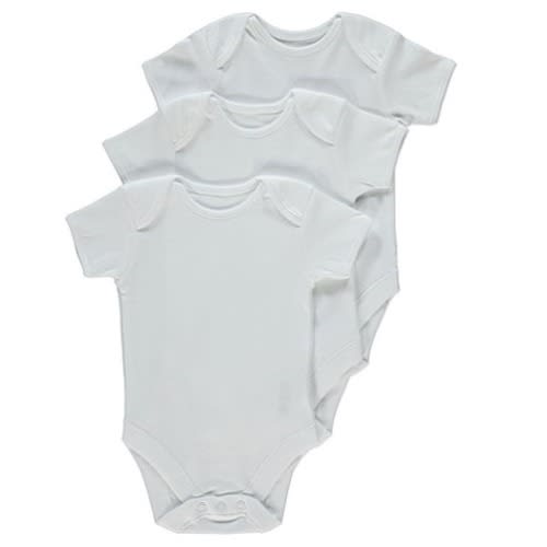 3-In-1 Pack Unisex Baby Bodysuits