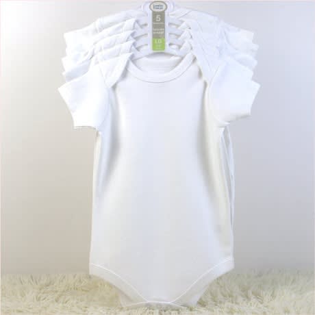 5 Set White Body Suit