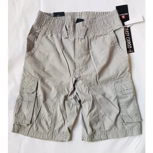 Older Boys Easy Cargo Shorts - Grey