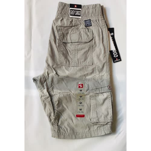 Older Boys Easy Cargo Shorts - Grey