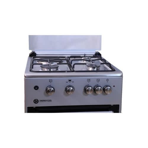 3 Gas + 1 Electric Burner Standing Cooker With Bottom Oven & Top Grill - 50x50cm