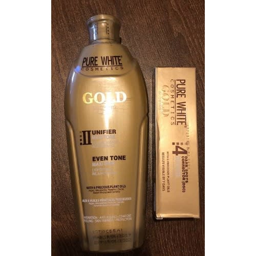 Pure White Gold Cream 200ml And Dark Spots Corrector 40g