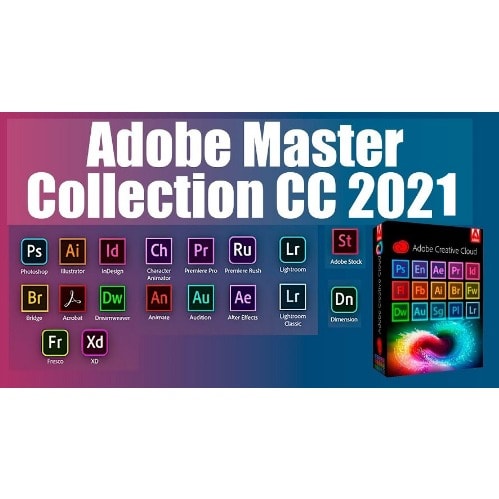 Master Collection CC 2021 With 32gb Flash Drive Installer-lifetime License