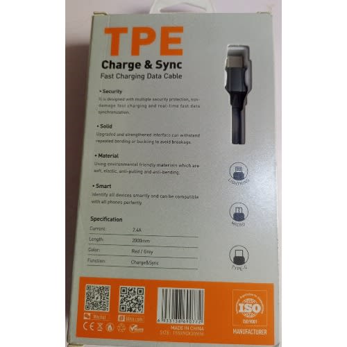 Charge & Sync Tpe Fast Charging Data Cable