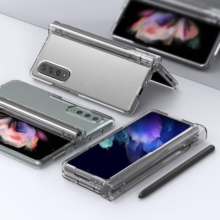 Araree - Nukin 360° Samsung Galaxy Z Fold 3 Case - Crystal Clear