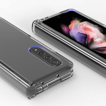 Araree - Nukin 360° Samsung Galaxy Z Fold 3 Case - Crystal Clear