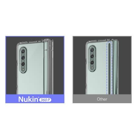 Araree - Nukin 360° Samsung Galaxy Z Fold 3 Case - Crystal Clear