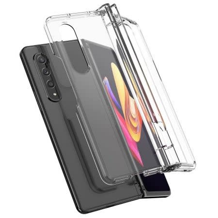 Araree - Nukin 360° Samsung Galaxy Z Fold 3 Case - Crystal Clear