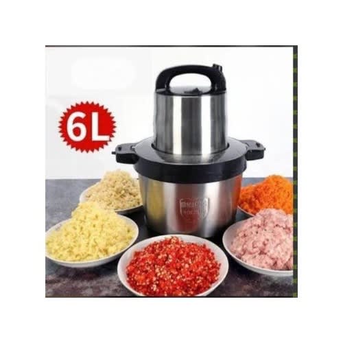 King Style 6L Stainless Steel Food Processor Pounder - 1000W