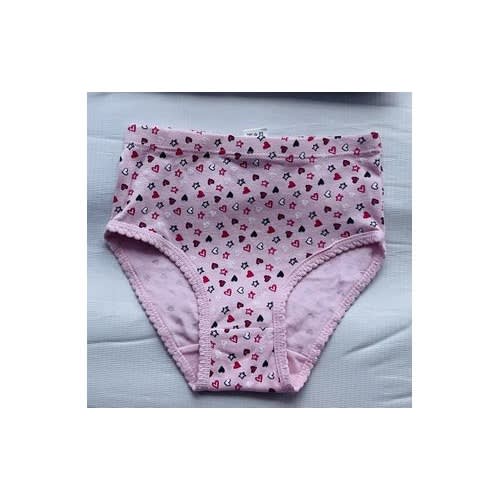 7 Pack Colored Girls Briefs- A3