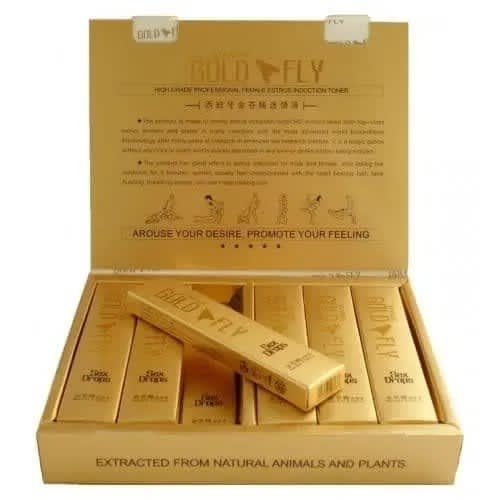 Spanish Gold Fly Libido Enhancer X 12-1 Pack