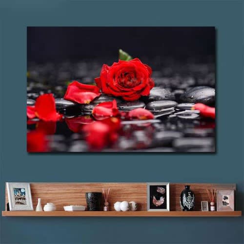 Roses Flower Canvas Artwork