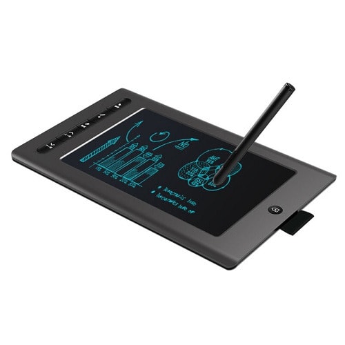 14" 2.4G Wireless Digital Graphics Tablet With Battery-free Passive Stylus Pen