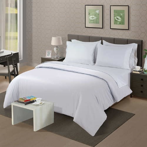 Hotel Signature Antimicrobial 800 Thread Count Supima Cotton King 6pc Sheet Set -White