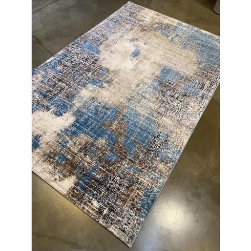 Modern Pattern Center Rug - 5 By 7ft - Multicolor