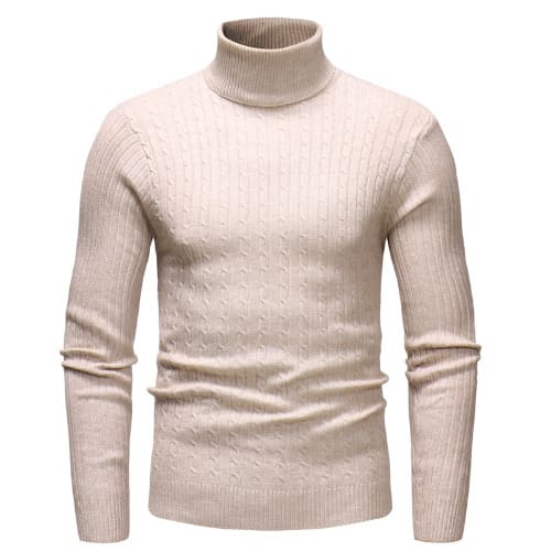 Men' s Turtle Neck - Butter