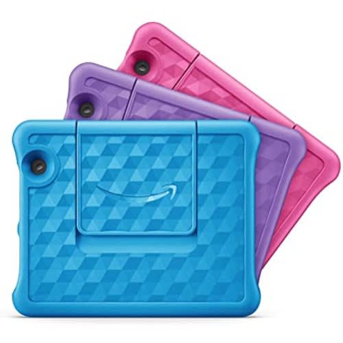 Amazon Light Weight Shockproof Handle Kid's Fire Hd 8 - 2018 - Case Only- Pink