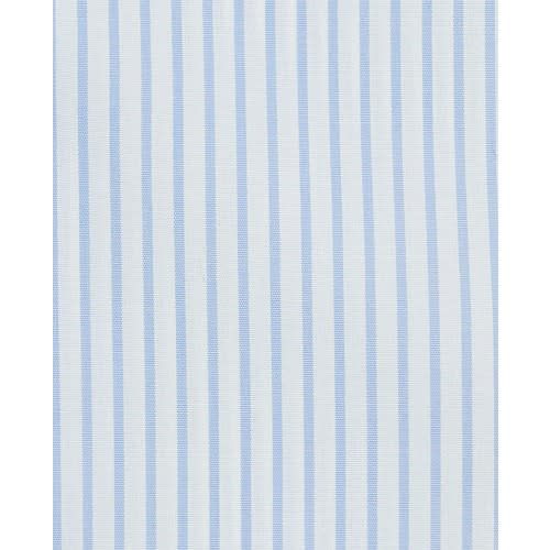 Fitted Poplin Stripe Double Cuff Shirt