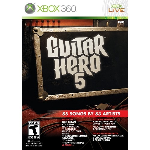 Guitar Hero 5- Xbox 360 Pal