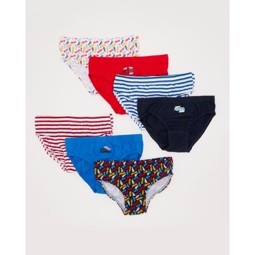 Boys 7 Pack Briefs
