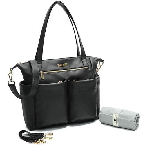 Leather Diaper Bag Backpack