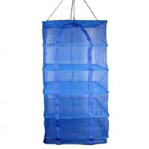 6 Tier Collapsible Fish/herbs Drying Mesh Net Hanging Basket