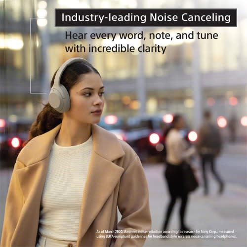 Noise Canceling Overhead Headphones With Mic -Wh-1000xm4