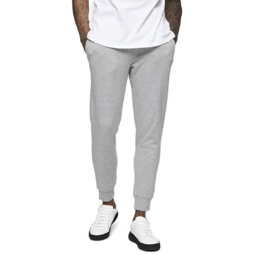 2-in-1 Casual Joggers Pant - Black & Grey