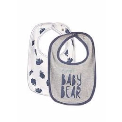 2 Pack Printed Bibs