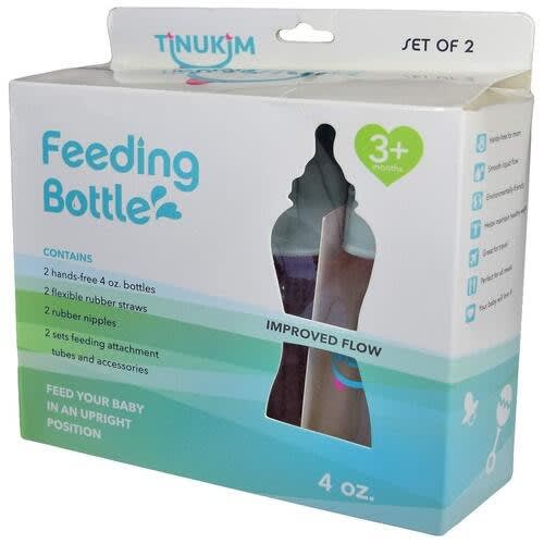 Self Feeding Baby Bottle With Tube - 9oz