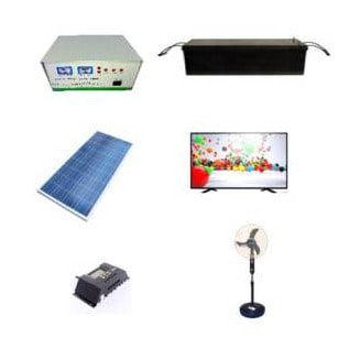 1000watts Solar kit with 100amps Battery & 26