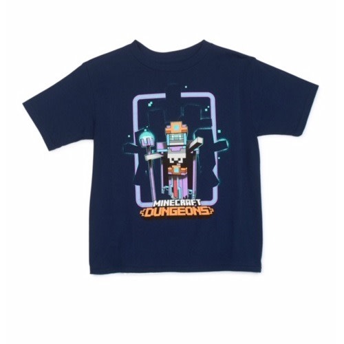 Big Boys Short Sleeve T-shirt – Navy Blue