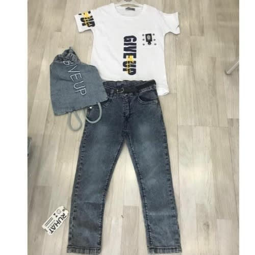 Stylish Kid's  Jeans & Top