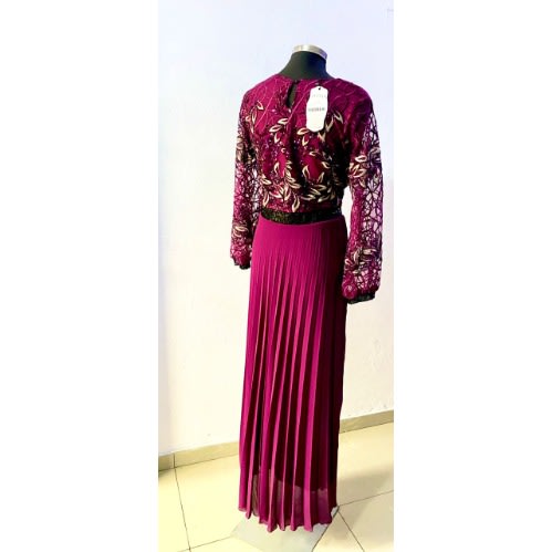Applique Chiffon Dress