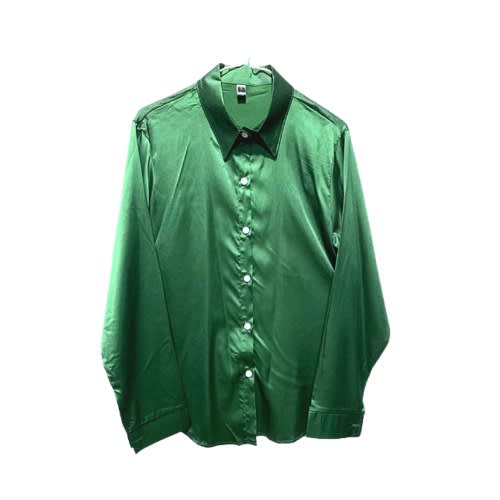 Women's Silky Shirt - Green