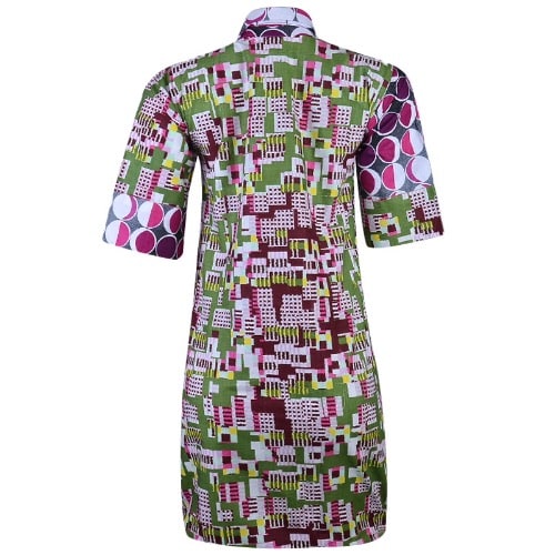 Ankara Patterned Free Shirt - Multicolour