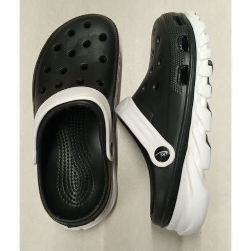 Crocs/clogs For Adult - Unisex- White And Black