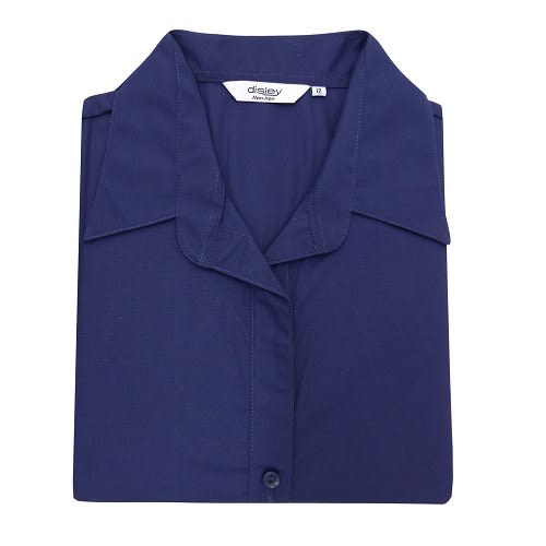 French Blue Cara Short Sleeve Easy Care Blouse