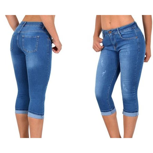 Ladies Three Quarter - Blue