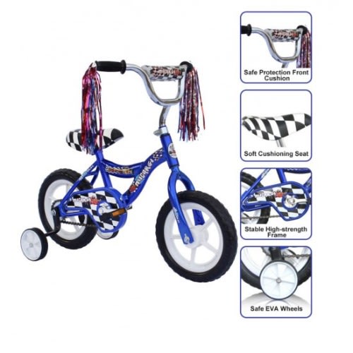 12'' Unisex Bike - Blue