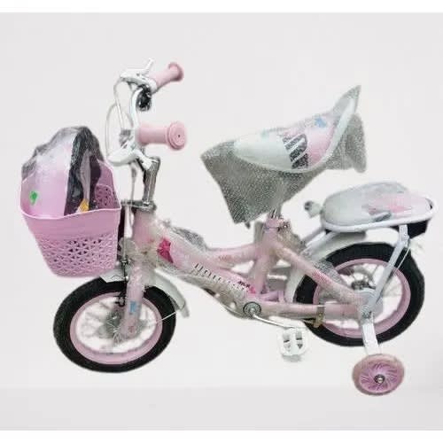 Kid's 12" Bicycle With Helmet - Age 3-5 Years