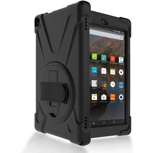 Fire Hd Tablet With Alexa - 7" - 1GB RAM - 16GB ROM + Black Rotational Kid's Proof Case