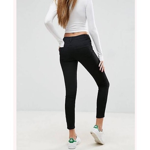 Skinny Jean With Super Stretch - Black