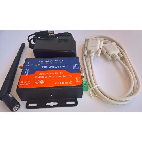 Serial to WIFI Converter RS232 RS485 to WIFI and Ethernet Converter